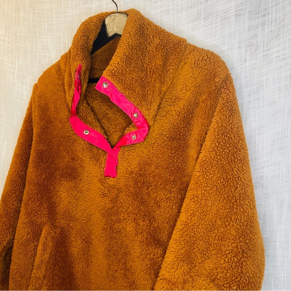 J. Crew Sherpa Pullover With Pockets - Picture 7 of 7